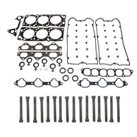 Engine Top-End Gasket Set w/Head Bolts Fits Select 2002-2006 Hyundai, Kia Models w/3.5L V6 24V DOHC Engine