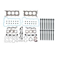 Engine Top-End Gasket Set w/Head Bolts Fits Select 2010-2012 Hyundai Genesis Coupe w/3.8L V6 24V DOHC Engine