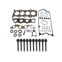 Engine Top-End Gasket Set w/Head Bolts Fits Select 2001-2005 Honda Civic w/1.7L L4 16V SOHC [VTEC] Engine