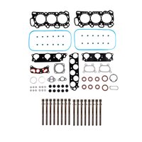 Engine Top-End Gasket Set w/Head Bolts Fits Select 2005-2008 Acura w/3.5L V6 24V SOHC [VTEC] Engine