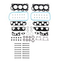 Engine Top-End Gasket Set w/Head Bolts Fits Select 2003-2007 Honda Accord w/3.0L V6 24V SOHC [VTEC] Engine