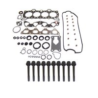 Engine Top-End Gasket Set w/Head Bolts Fits Select 1988-1995 Honda w/1.5L, 1.6L L4 16V SOHC Engines
