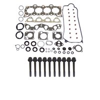 Engine Top-End Gasket Set w/Head Bolts Fits Select 1988-1995 Honda w/1.5L L4 8V SOHC Engine
