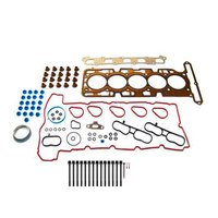 Engine Top-End Gasket Set w/Head Bolts Fits Select 2007-2012 Chevrolet, GMC, Hummer, Isuzu Models w/3.7L L5 20V DOHC Engine