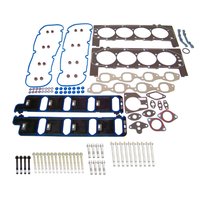 Engine Top-End Gasket Set w/Head Bolts Fits Select 2001-2007 Chevrolet, GMC Models w/8.1L V8 16V OHV [Vortec] Engine