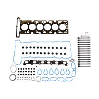 Engine Top-End Gasket Set w/Head Bolts Fits Select 2005 Buick, Chevrolet, GMC, Isuzu, Saab Models w/4.2L L6 24V DOHC Engine