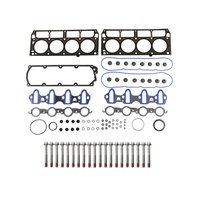 Engine Top-End Gasket Set w/Head Bolts Fits Select 2008-2017 Chevrolet, GMC, Hummer Models w/4.8L, 5.3L V8 16V OHV Engines