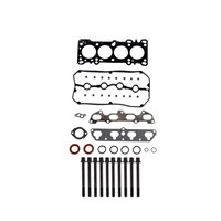 Engine Top-End Gasket Set w/Head Bolts Fits Select 2001-2002 Kia Rio w/1.5L L4 16V DOHC Engine
