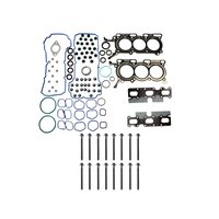 Engine Top-End Gasket Set w/Head Bolts Fits Select 2009-2010 Lincoln w/3.7L V6 24V DOHC [Duratec] Engine