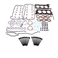 Engine Top-End Gasket Set w/Head Bolts Fits Select 2007-2008 Ford, Mazda, Mercury Models w/3.0L V6 24V DOHC [Duratec] Engine