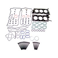 Engine Top-End Gasket Set w/Head Bolts Fits Select 2005-2007 Ford, Mercury Models w/3.0L V6 24V DOHC [Duratec] Engine