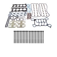 Engine Top-End Gasket Set w/Head Bolts Fits Select 1999-2004 Lincoln w/5.4L V8 32V DOHC [InTech] Engine