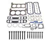 Engine Top-End Gasket Set w/Head Bolts Fits Select 1989-1993 Ford, Mercury Models w/3.8L V6 12V OHV Engine