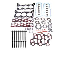 Engine Top-End Gasket Set w/Head Bolts Fits Select 1998-2004 Ford w/3.8L, 4.2L V6 12V OHV Engines