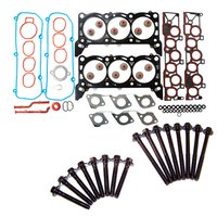 Engine Top-End Gasket Set w/Head Bolts Fits Select 2005-2008 Ford, Mercury Models w/3.9L, 4.2L V6 12V OHV Engines