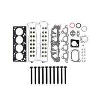 Engine Top-End Gasket Set w/Head Bolts Fits Select 1995-1997 Ford, Mercury Models w/2.0L L4 16V DOHC [Zetec] Engine
