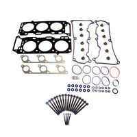 Engine Top-End Gasket Set w/Head Bolts Fits Select 2005-2010 Ford Mustang w/4.0L V6 12V SOHC Engine