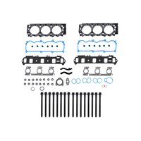 Engine Top-End Gasket Set w/Head Bolts Fits Select 2001-2007 Ford, Mercury Models w/3.0L V6 12V OHV [Vulcan] Engine