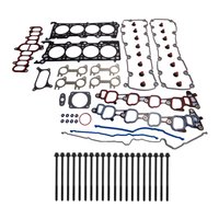 Engine Top-End Gasket Set w/Head Bolts Fits Select 2000 Ford Expedition w/4.6L V8 16V SOHC [Triton (Windsor)] Engine