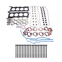 Engine Top-End Gasket Set w/Head Bolts Fits Select 2001-2002 Ford, Lincoln, Mercury Models w/4.6L V8 16V SOHC [N/R] Engine