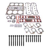 Engine Top-End Gasket Set w/Head Bolts Fits Select 1996 Ford, Mercury Models w/3.8L V6 12V OHV Engine