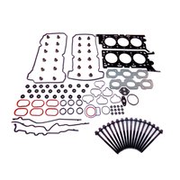 Engine Top-End Gasket Set w/Head Bolts Fits Select 2000 Ford, Mercury Models w/3.0L V6 24V DOHC [Duratec] Engine