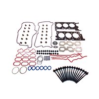 Engine Top-End Gasket Set w/Head Bolts Fits Select 2004-2006 Ford, Mazda, Mercury Models w/3.0L V6 24V DOHC [Duratec] Engine