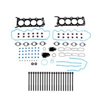 Engine Top-End Gasket Set w/Head Bolts Fits Select 2010 Ford Mustang w/4.6L V8 24V SOHC Engine