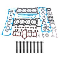 Engine Top-End Gasket Set w/Head Bolts Fits Select 2009-2014 Ford w/4.6L V8 16V SOHC [Triton] Engine