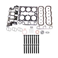 Engine Top-End Gasket Set w/Head Bolts Fits Select 1995-1996 Ford, Mazda Models w/4.0L V6 12V OHV Engine