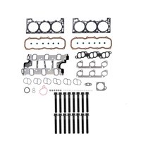 Engine Top-End Gasket Set w/Head Bolts Fits Select 1997-2000 Ford, Mazda Models w/4.0L V6 12V OHV Engine
