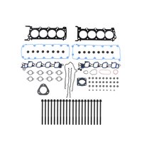 Engine Top-End Gasket Set w/Head Bolts Fits Select 2009-2016 Ford w/5.4L V8 16V SOHC Engine
