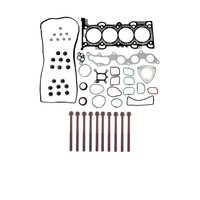 Engine Top-End Gasket Set w/Head Bolts Fits Select 2011-2013 Ford, Lincoln, Mercury Models w/2.5L L4 16V DOHC [Duratec] Engine