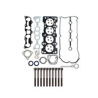 Engine Top-End Gasket Set w/Head Bolts Fits Select 1995-1998 Mazda Protege w/1.5L L4 16V DOHC Engine