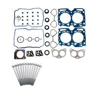 Engine Top-End Gasket Set w/Head Bolts Fits Select 2011-2019 Subaru w/2.5L H4 16V Naturally Aspirated DOHC Engine