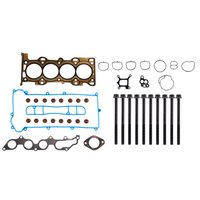 Engine Top-End Gasket Set w/Head Bolts Fits Select 2003-2005 Mazda 6 w/2.3L L4 16V DOHC Engine