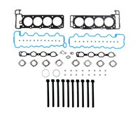 Engine Top-End Gasket Set w/Head Bolts Fits Select 1999-2011 Mercedes-Benz w/5.0L, 5.5L V8 24V SOHC Engines