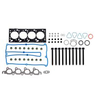 Engine Top-End Gasket Set w/Head Bolts Fits Select 2000 Ford, Mercury Models w/2.0L L4 16V DOHC [Zetec] Engine