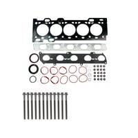 Engine Top-End Gasket Set w/Head Bolts Fits Select 2004-2016 Volvo w/2.5L L5 20V Turbocharged DOHC Engine