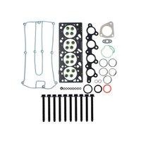 Engine Top-End Gasket Set w/Head Bolts Fits Select 2004 Ford Focus w/2.0L L4 16V DOHC [Zetec] Engine