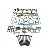 Engine Top-End Gasket Set w/Head Bolts Fits Select 2009-2015 Ford, Mazda, Mercury Models w/2.5L L4 16V DOHC [Duratec] Engine