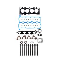 Engine Top-End Gasket Set w/Head Bolts Fits Select 2002-2004 Kia Spectra w/1.8L L4 16V DOHC Engine