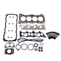Engine Top-End Gasket Set w/Head Bolts Fits Select 1989-1995 Geo, Suzuki Models w/1.6L L4 8V SOHC Engine
