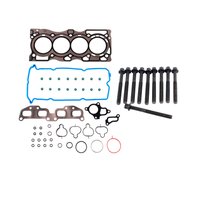 Engine Top-End Gasket Set w/Head Bolts Fits Select 2005-2019 Nissan, Suzuki Models w/2.5L L4 16V DOHC Engine