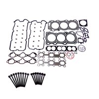 Engine Top-End Gasket Set w/Head Bolts Fits Select 2001-2004 INFINITI, Nissan Models w/3.5L V6 24V DOHC Engine