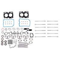 Engine Top-End Gasket Set w/Head Bolts Fits Select 2002-2005 Saab, Subaru Models w/2.0L H4 16V Turbocharged DOHC Engine