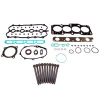 Engine Top-End Gasket Set w/Head Bolts Fits Select 2005-2015 Audi, Volkswagen Models w/2.0L L4 16V Turbocharged DOHC Engine