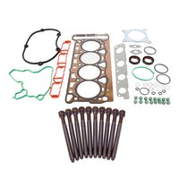 Engine Top-End Gasket Set w/Head Bolts Fits Select 2008-2017 Audi, Volkswagen Models w/2.0L L4 16V Turbocharged DOHC Engine