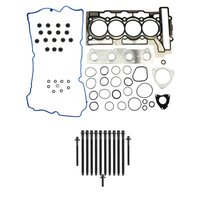 Engine Top-End Gasket Set w/Head Bolts Fits Select 2007-2010 Mini Cooper w/1.6L L4 16V Naturally Aspirated DOHC Engine