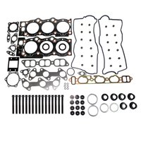Engine Top-End Gasket Set w/Head Bolts Fits Select 1988-1991 Lexus, Toyota Models w/2.5L V6 24V DOHC Engine